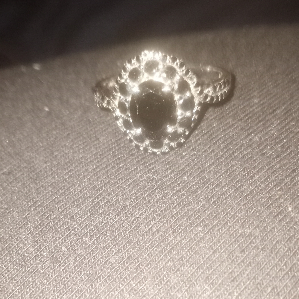 Black Spinel ring